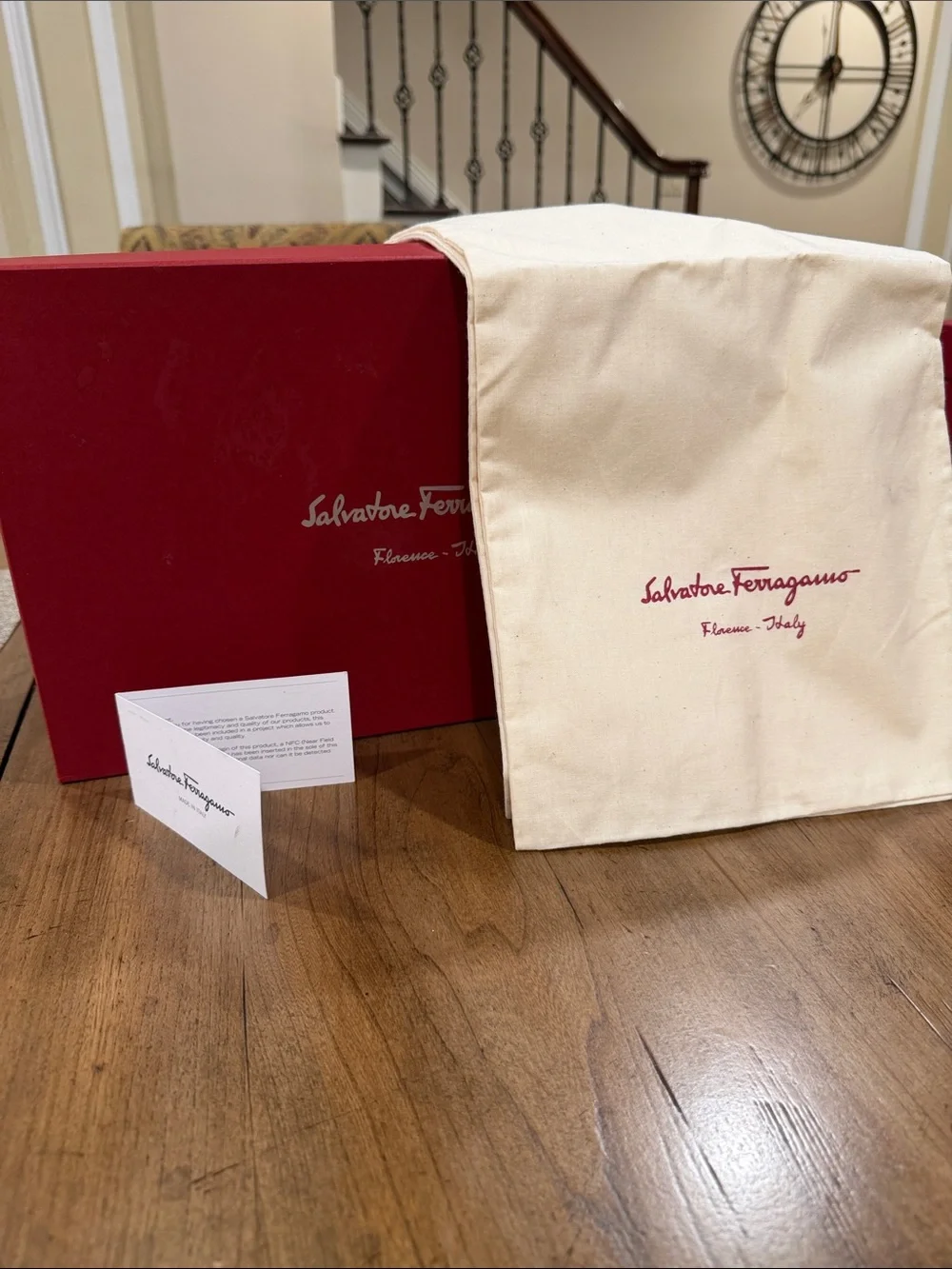 Salvatore Ferragamo woven leather